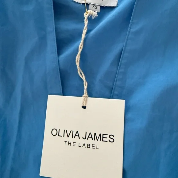 NWT Olivia James - Chloe Dress in Mykonos Blue, size XS - Picture 6 of 10